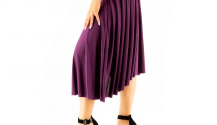 Soft Rayon Knee Length Skirt